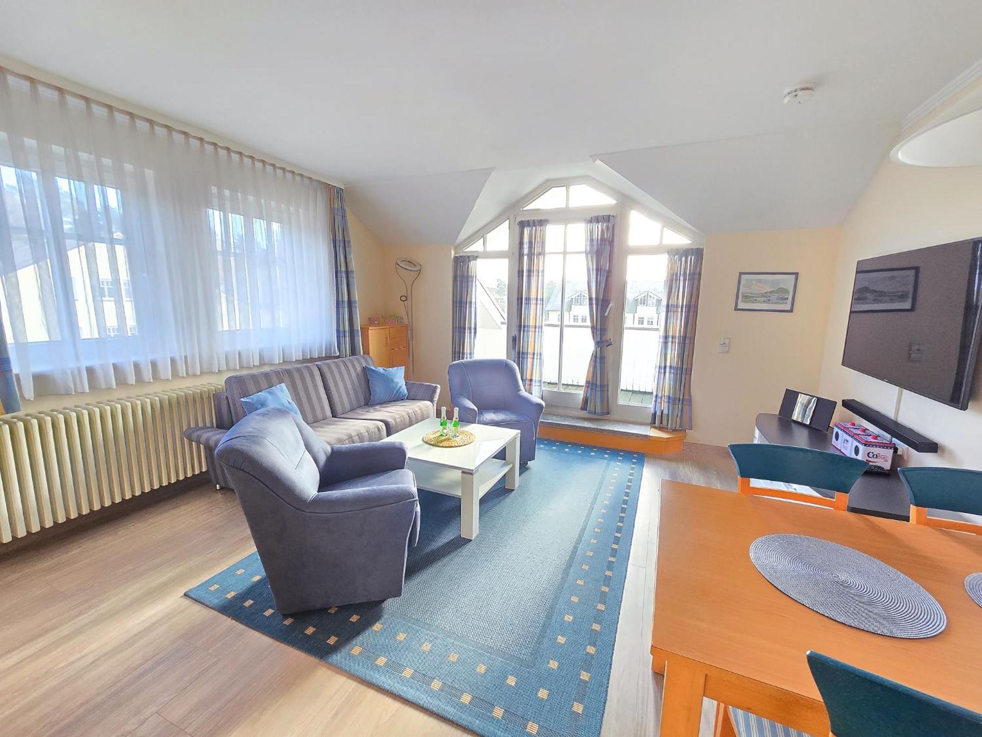 Duenenpark Binz - Komfort Ferienwohnung Mit 1 Schlafzimmer Und Balkon Im Dachgeschoss 024 Exterior photo